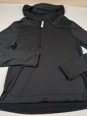 Ebb & Flow Women's Athletic Hoodie Size Medium - Black